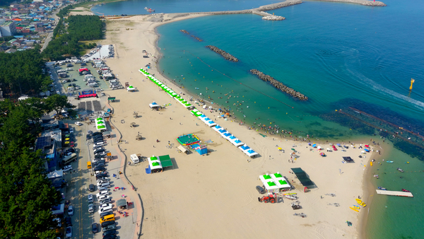 ▲ 구산 해수욕장 ⓒ울진군