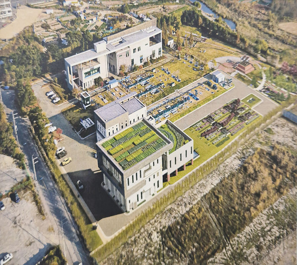 ▲ 포항 장량 공공하수처리시설(3단계) 조감도. ⓒ한라산업개발(주) 