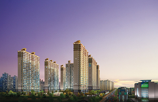 ▲ 포항시 북구 양덕 삼구트리니엔 1차 아파트 관리 부실이 포항시 감사 결과 사실로 드러났다. 사진은 포항 양덕삼구트리니엔 1차 조감도. ⓒ영남경제 자료