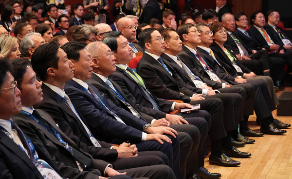 ▲ 아시아태평양 지역 최대 경제 포럼인 ‘2025 APEC CEO 서밋’이 29일 경주에서 화려한 막을 올렸다. ⓒ연합