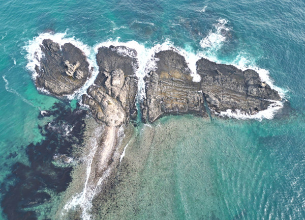 ▲ 포항 오도리 주상절리