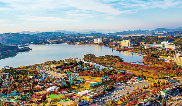 ▲ 경주 보문관광단지 전경. ⓒ경주시