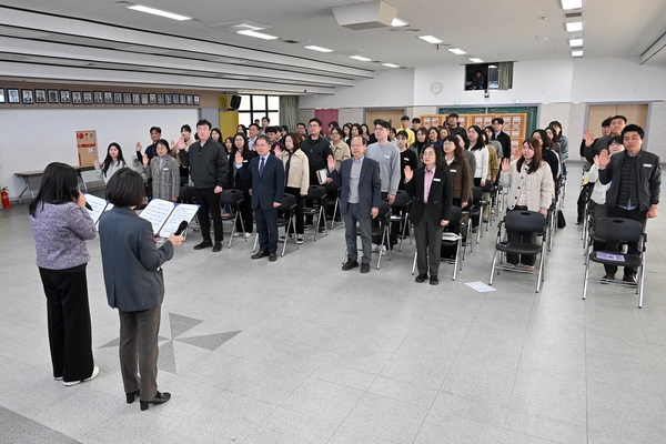 ▲ 지난달 24일 군위군이 초고령사회에 대응하고 입원의료기관이 없는 지역 한계를 극복하기 위해 ‘군위 溫돌’통합돌봄을 본격 출범했다. ⓒ군위군